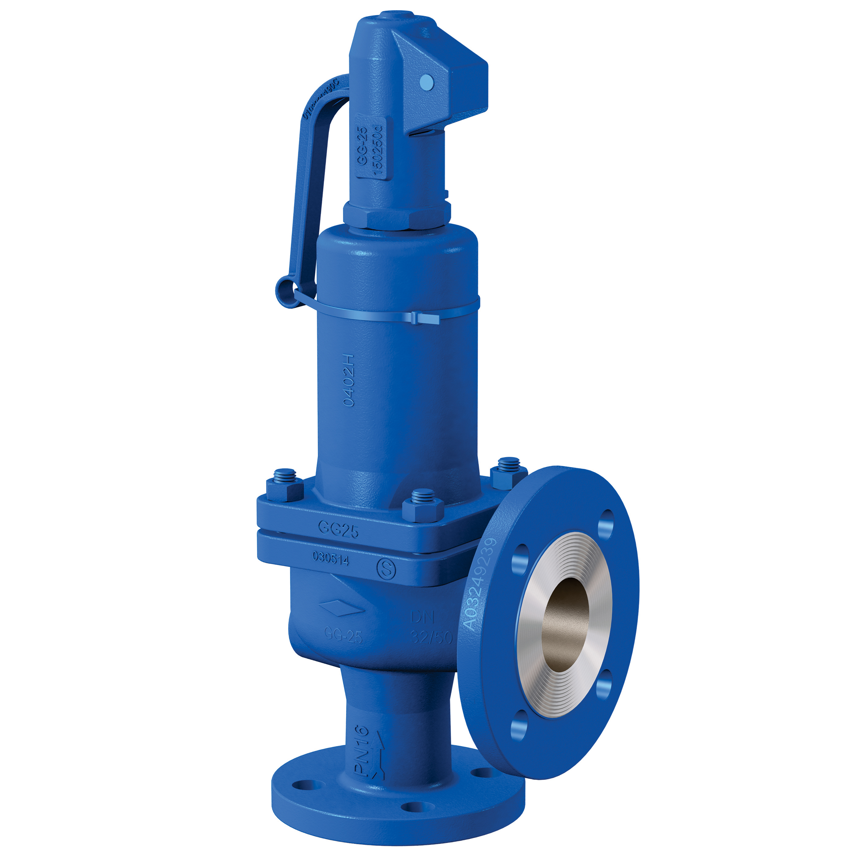  Клапан предохранительный полноподъемный 630A DN080x125 PN16 Tmax=300C