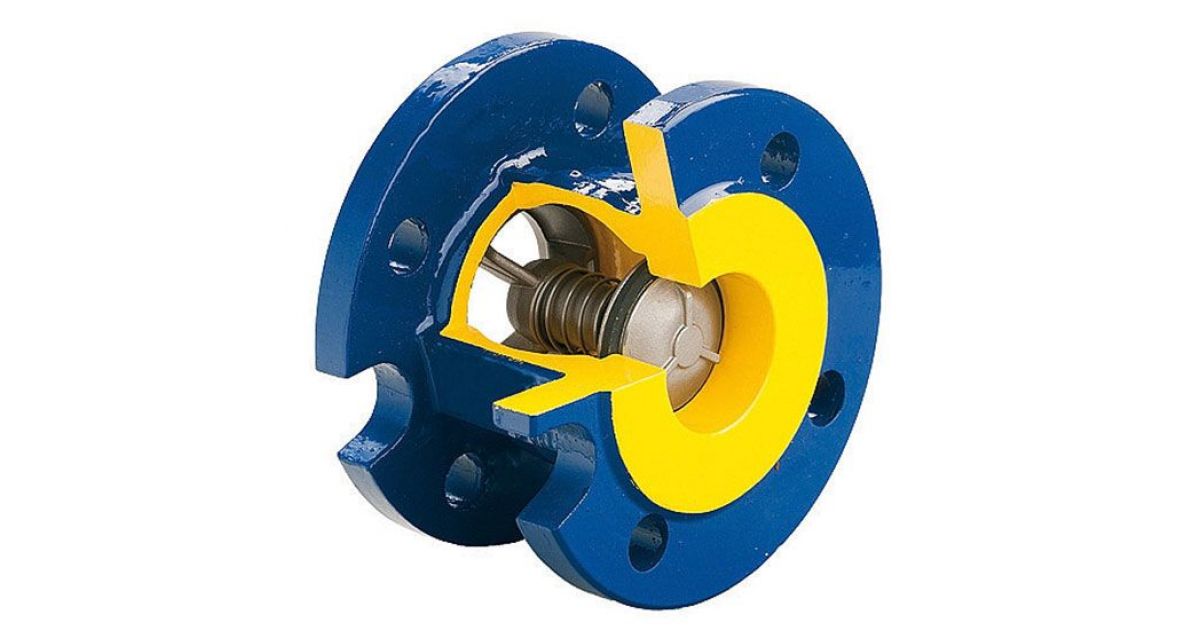 ZETKAMA Клапан обратный пружинный ZETKAMA 402А-100-С52, DN100, PN16, корпус - GJL-250 (GG25), клапан GJS- 400-15 (GGG40), уплотнение - EPDM, Ф/Ф ZETKAMA Клапан обратный пружинный ZETKAMA 402А-100-С52, DN100, PN16, корпус - GJL-250 (GG25), клапан GJS- 400-15 (GGG40), уплотнение - EPDM, Ф/Ф