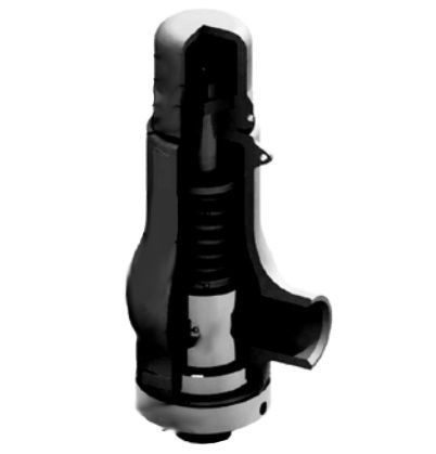 Предохранительный клапан нержавеющая сталь DN 025 x 50 серия 1216F PN 40 настройка 10.0 бар Предохранительный клапан нержавеющая сталь DN 025 x 50 серия 1216F PN 40 настройка 10.0 бар