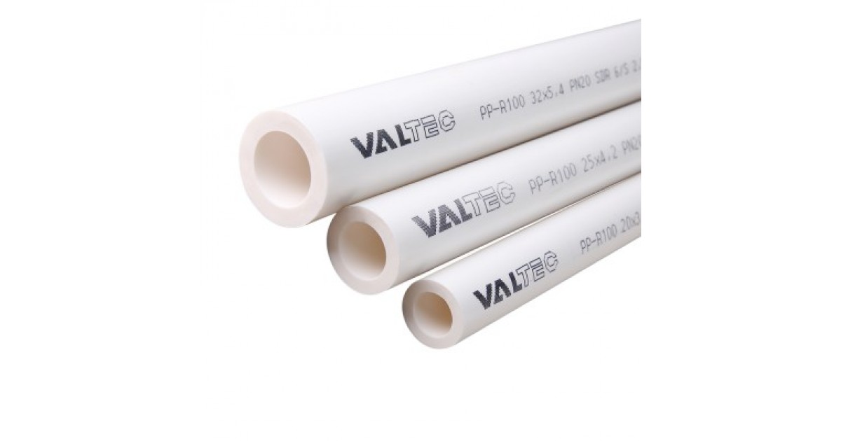 Valtek ТРУБА PP-R, PN 20, 40 MM (белый) Valtek ТРУБА PP-R, PN 20, 40 MM (белый)