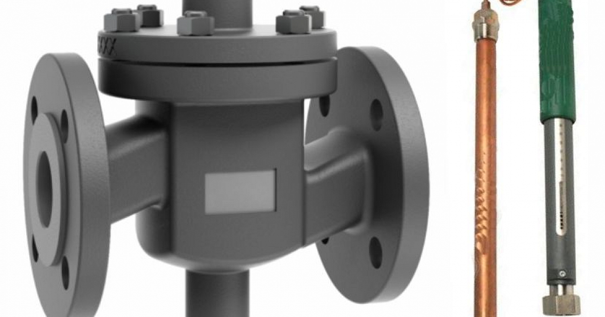 Broen Редукционный клапан ф/ф DN 020 PN 25 Kv=6,3 dP=2-5 бар с импульсными трубками и фитингами, чугун