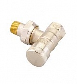 Клапан RLV-KS, без возможности опорожнения, для нижнего присоединения к радиатору трубопроводов двухтрубной системы отопления; PN = 10 бар, Тмакс. = 120 °С