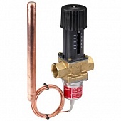 Регулятор температуры AVTB для емкостных водоподогревателей для установки как на подающем, так и на обратном трубопроводе; PN = 16 бар, Тмакс. = 130 °С; материал – латунь  