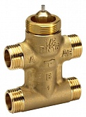 danfoss Клапан регулирующий четырехходовой VZL 4 c наружной резьбой; регулируемая среда – вода или 50% водный раствор гликоля; PN = 16 бар, Тмакс. = 120 °С; материал – латунь; ход штока 2,8 мм, для применения с приводами AMV(E) 13SU, AMV(E) 130, 140,130H,140H danfoss Клапан регулирующий четырехходовой VZL 4 c наружной резьбой; регулируемая среда – вода или 50% водный раствор гликоля; PN = 16 бар, Тмакс. = 120 °С; материал – латунь; ход штока 2,8 мм, для применения с приводами AMV(E) 13SU, AMV(E) 130, 140,130H,140H