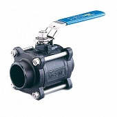 danfoss Шаровой полнопроходной кран Х3444В1) с патрубками под приварку встык; материал – углеродистая сталь; Тмакс. = 200 °С danfoss Шаровой полнопроходной кран Х3444В1) с патрубками под приварку встык; материал – углеродистая сталь; Тмакс. = 200 °С