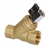 danfoss Фильтр сетчатый FVR-D со спускным краном, с внутренней резьбой; материал – латунь DZR; Тмакс. = 130 °С danfoss Фильтр сетчатый FVR-D со спускным краном, с внутренней резьбой; материал – латунь DZR; Тмакс. = 130 °С