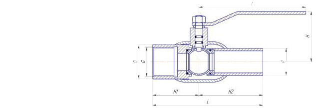 Спускные шаровые краны для жидкости КШ.Ц.C Спускные шаровые краны для жидкости КШ.Ц.C