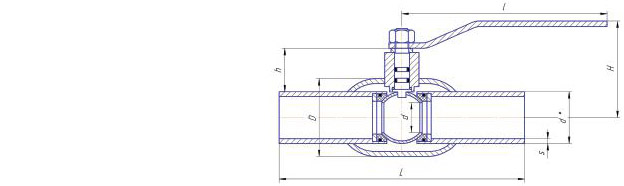 Краны шаровые для газа приварного присоединения Краны шаровые для газа приварного присоединения